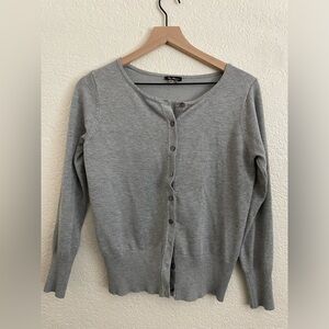 Grey short cardigan